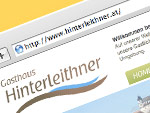 Screenshot der Webseite